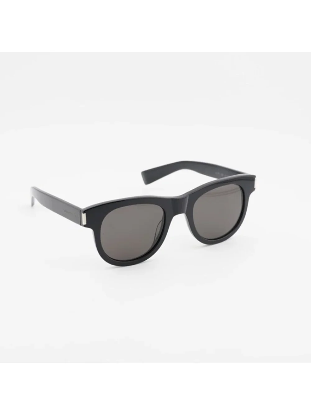 Saint Laurent SL571 006 Sunglasses Black Square Frame, Black Lenses